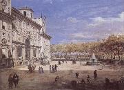 Gaspar Van Wittel The Villa Medici in Rome oil painting picture wholesale